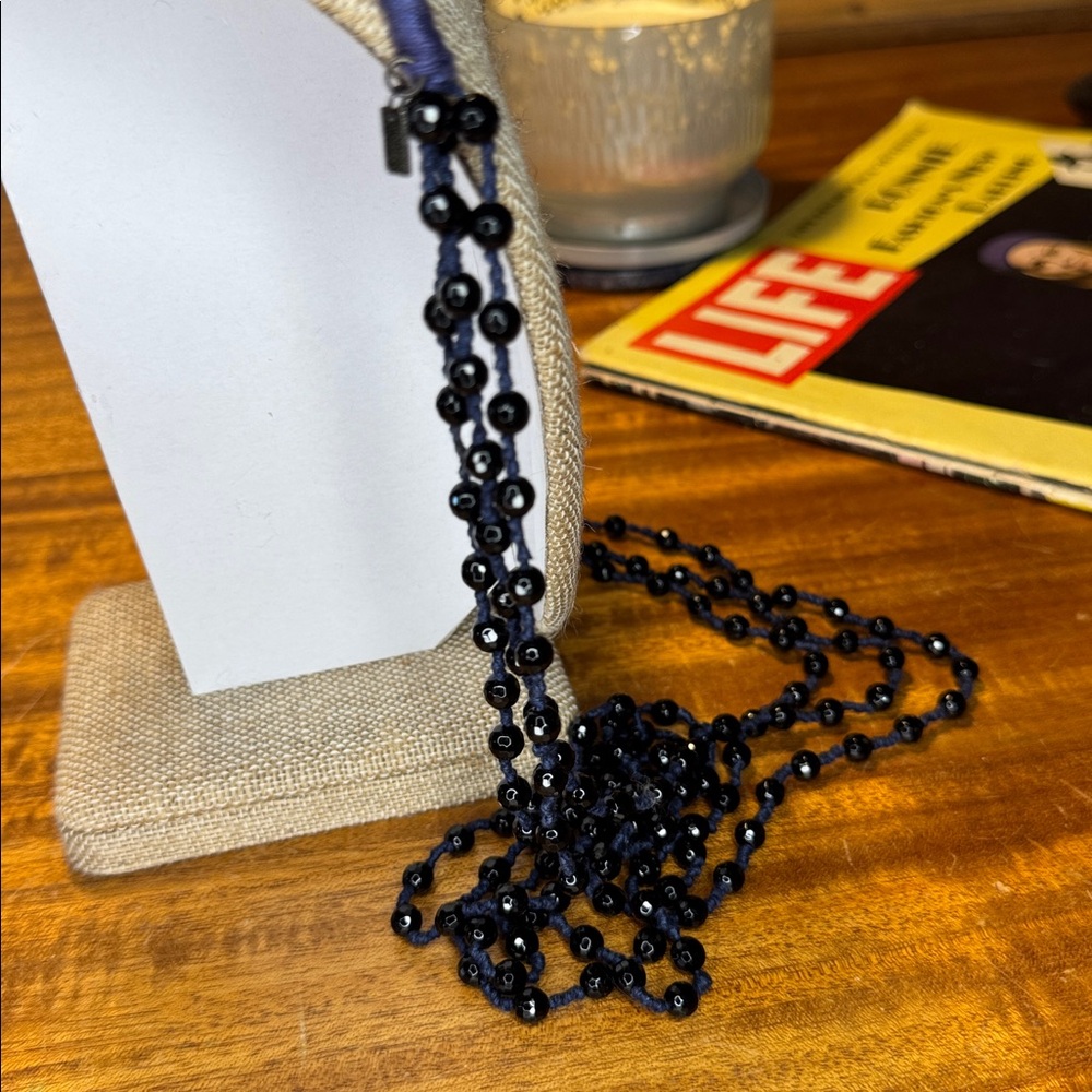 Chan Luu Black Layered Necklace - Picture 3 of 6